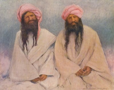 Two Baluchi chiefs by Mortimer Ludington Menpes